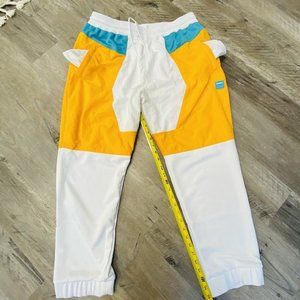 Retro Windpant Women's Reebok Gigi Hadid Track Pants Yellow White Size‎ XL